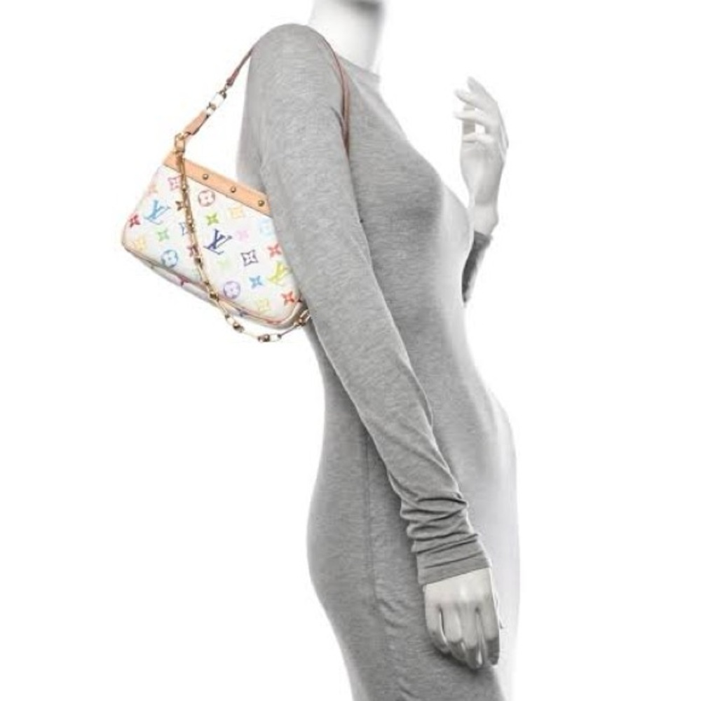 SOLD *EB 2025 LV X TM Murakami Multicolor Pochette Accessories Bag- NWT - Picture 2 of 14
